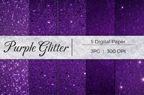 Download Purple Glitter Paper Backgrounds - Backgrounds Collection