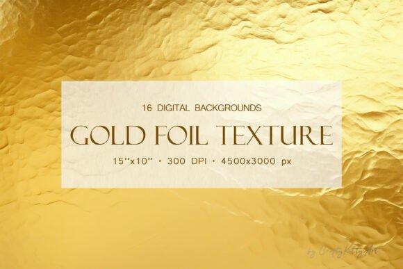 Download Golden Gold Foil Texture Backgrounds - Backgrounds Collection